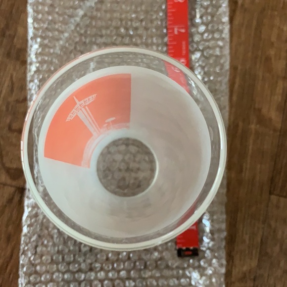 Vintage Skylon Tower in Canada pink and white frosted souvenir glass,See comment - Picture 7 of 7